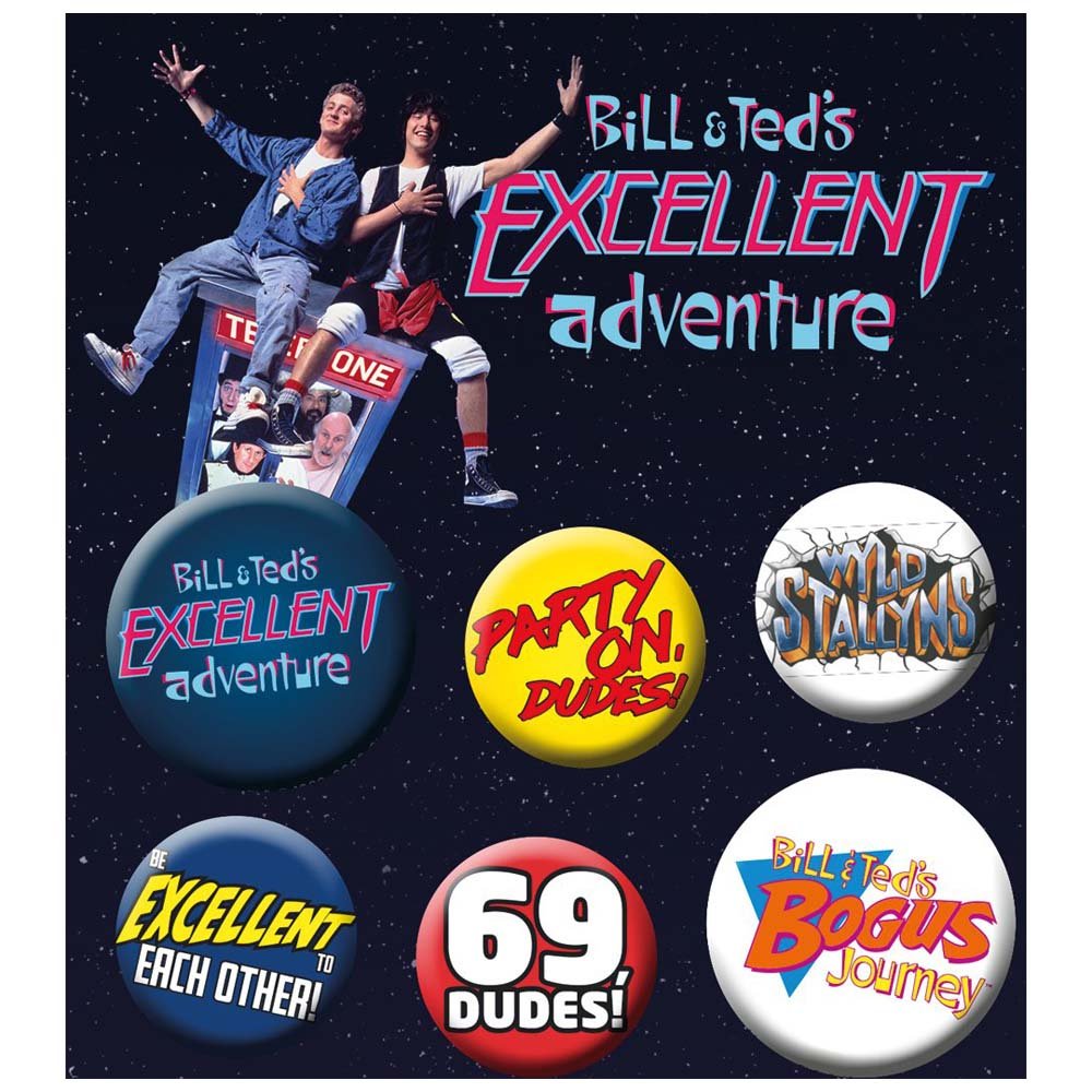 BILL & TED ビルとテッド (来日記念 ) - Mix / バッジ - PGS